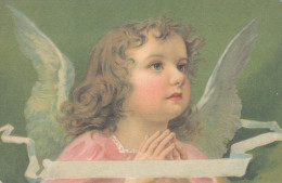 ANGELO Vintage Cartolina CPSMPF #PKG996.A - Angels