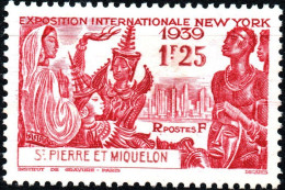 SAINT PIERRE-MIQUELON, ESPOSIZIONE INTERNAZIONALE, 1939, NUOVI (MLH*) Mi:PM 192, Scott:PM 205, Yt:PM 189 - Nuovi