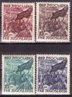 Yugoslavia 1952 - Communist Party Congress - Mi 708-711 - MNH**VF - Unused Stamps