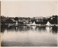 Photo 1901 OUCHY - Le Port De Lausanne, Lac Léman, Voilier (A255) - Lausanne