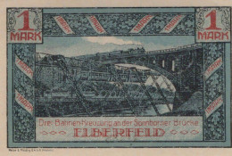 1 MARK 1920 Stadt ELBERFELD Rhine UNC DEUTSCHLAND Notgeld Banknote #PB151 - [11] Local Banknote Issues