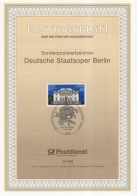 Germany Deutschland 1992-32 250 Jahre Deutsche Staatsoper, Music Musik Opera, Canceled In Bonn - 1991-2000