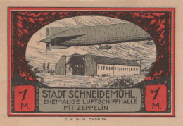 1 MARK 1914-1924 Stadt SCHNEIDEMÜHL Posen UNC DEUTSCHLAND Notgeld #PD336 - [11] Local Banknote Issues