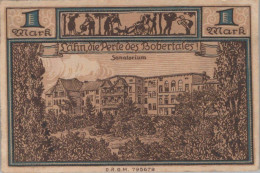 1 MARK 1914-1924 Stadt LÄHN Niedrigeren Silesia UNC DEUTSCHLAND Notgeld #PD222 - [11] Local Banknote Issues