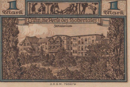 1 MARK 1914-1924 Stadt LÄHN Niedrigeren Silesia UNC DEUTSCHLAND Notgeld #PB903 - [11] Local Banknote Issues