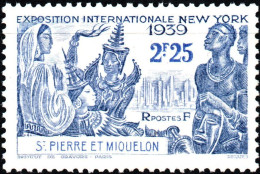 SAINT PIERRE-MIQUELON, ESPOSIZIONE INTERNAZIONALE, 1939, NUOVI (MLH*) Mi:PM 193, Scott:PM 206, Yt:PM 190 - Nuovi