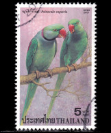 Thailand Stamp 2000 Parrots 5 Baht - Used - Tailandia