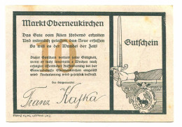 10 Heller 1920 OBERNEUKIRCHEN Österreich UNC Notgeld Papiergeld Banknote #P10439 - [11] Local Banknote Issues