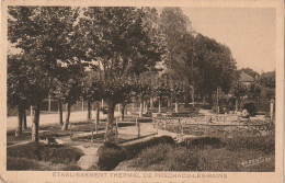 DE 21 -(40) ETABLISSEMENT THERMAL DE PRECHACQ LES BAINS  -  PARC ET  BASSINS  -  2 SCANS - Andere & Zonder Classificatie