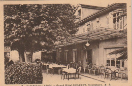 DE 21 -(40) CASTETS DES LANDES  -  GRAND HOTEL JOUARET , PROPRIETAIRE - LA TERRASSE -  2 SCANS - Autres & Non Classés