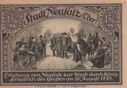 1.5 MARK 1914-1924 Stadt NEUSALZ Niedrigeren Silesia UNC DEUTSCHLAND Notgeld #PD266 - [11] Local Banknote Issues