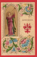 ANGELS  ART NOUVEAU    EMBOSSED   VIEW 2 - Engel