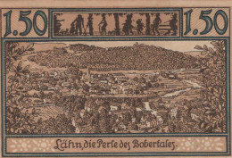 1.5 MARK 1914-1924 Stadt LÄHN Niedrigeren Silesia UNC DEUTSCHLAND Notgeld #PB912 - [11] Local Banknote Issues