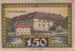 1.5 MARK 1914-1924 Stadt INSTERBURG East PRUSSLAND UNC DEUTSCHLAND Notgeld #PD165 - [11] Local Banknote Issues