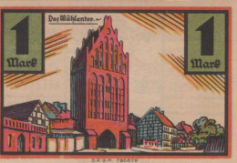 1 MARK 1922 Stadt STOLP Pomerania UNC DEUTSCHLAND Notgeld Banknote #PD339 - [11] Local Banknote Issues