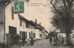 DE 22 -(40) LUGLON - LE CENTRE DU BOURG  - LA PLACE  - ANIMATION -  VILLAGEOIS   -  2 SCANS - Otros & Sin Clasificación