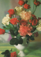 FLOWERS Vintage Postcard CPSM #PAS691.GB - Blumen