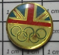 3517 Pin's Pins / Beau Et Rare / JEUX OLYMPIQUES / COMITE OLYMPIQUE ROYAUME UNI - Juegos Olímpicos