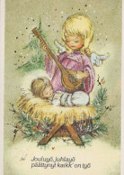 ANGEL CHRISTMAS Holidays Vintage Postcard CPSM #PAH747.GB - Angels