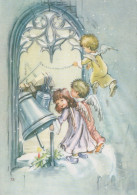 ANGEL CHRISTMAS Holidays Vintage Postcard CPSM #PAG933.GB - Anges