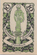 10 HELLER 1920 Stadt PIBERBACH Oberösterreich Österreich Notgeld Banknote #PE334 - [11] Emisiones Locales