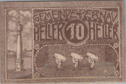 10 HELLER 1920 Stadt PERNAU Oberösterreich Österreich Notgeld Banknote #PE419 - [11] Emissions Locales