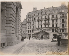 Photo 1901 LAUSANNE - Place Saint-François, La Station De Tramway (A255) - Lausanne