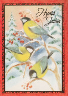 PÁJARO Animales Vintage Tarjeta Postal CPSM #PAM858.ES - Pájaros