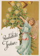 ÁNGEL NAVIDAD Vintage Tarjeta Postal CPSM #PAJ263.ES - Angels