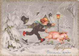 CHILDREN HUMOUR Vintage Postcard CPSM #PBV272.GB - Cartoline Umoristiche