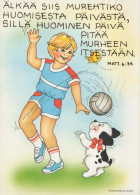 CHILDREN HUMOUR Vintage Postcard CPSM #PBV332.GB - Humorvolle Karten