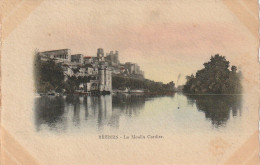 DE 5 -(34) BEZIERS  -  LE MOULIN CORDIER  -  CARTE COLORISEE  - 2 SCANS - Beziers