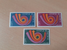 TIMBRES   CHYPRE   EUROPA   1973   N  381  A  383   COTE  5,50  EUROS   NEUFS  LUXE** - 1973