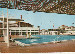 DE 6 -(34) BEZIERS  -  STADE NAUTIQUE MUNICIPAL  - CARTE COULEURS   - 2 SCANS - Beziers