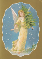 ANGE NOËL Vintage Carte Postale CPSM #PAJ326.FR - Angels