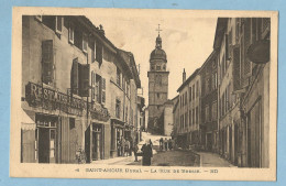 1358  CPA  SAINT-AMOUR (Jura)  La Rue De Bresse  -  RESTAURANT  ...  +++++ - Andere & Zonder Classificatie