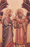 Virgen María Virgen Cristianismo Vintage Tarjeta Postal CPSMPF #PKD100.ES - Maagd Maria En Madonnas