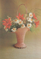 FLORES Vintage Tarjeta Postal CPSM #PBZ495.ES - Flowers