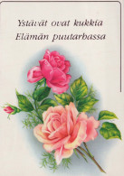 FLORES Vintage Tarjeta Postal CPSM #PBZ859.ES - Fiori