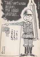 SOLDADOS HUMOR Militaria Vintage Tarjeta Postal CPSM #PBV826.ES - Umoristiche