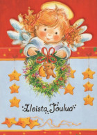 ÁNGEL Navidad Vintage Tarjeta Postal CPSM #PBP409.ES - Anges