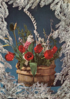 FLOWERS Vintage Ansichtskarte Postkarte CPSM #PAS390.DE - Fiori
