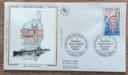 FDC 1993 - YT N°2829 - LIBERATION DE LA CORSE - AJACCIO / BASTIA - 1990-1999