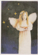 ENGEL WEIHNACHTSFERIEN Feiern & Feste Vintage Ansichtskarte Postkarte CPSM #PAH379.DE - Anges