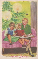 ENFANTS ENFANTS Scène S Paysages Vintage Carte Postale CPSMPF #PKG658.FR - Scènes & Paysages