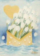 FLEURS Vintage Carte Postale CPSM #PBZ496.FR - Flowers