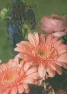 FLEURS Vintage Carte Postale CPSM #PBZ376.FR - Flowers