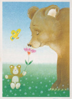 OURS Animaux Vintage Carte Postale CPSM #PBS213.FR - Bears