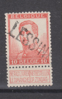 COB 123 Oblitération Griffe LESSINES - 1912 Pellens