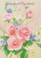 FIORI Vintage Cartolina CPSM #PAS574.IT - Blumen